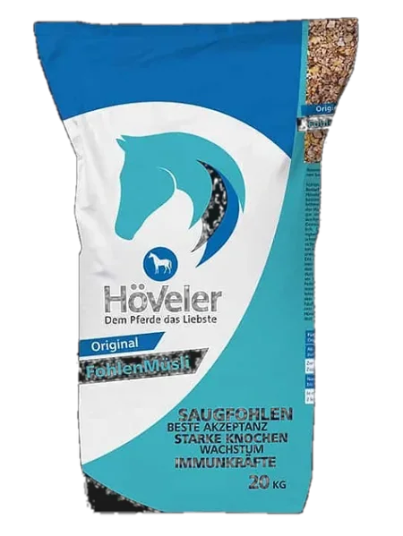 מוזלי לסייחים HÖVELER FOAL MUESLI 20KG